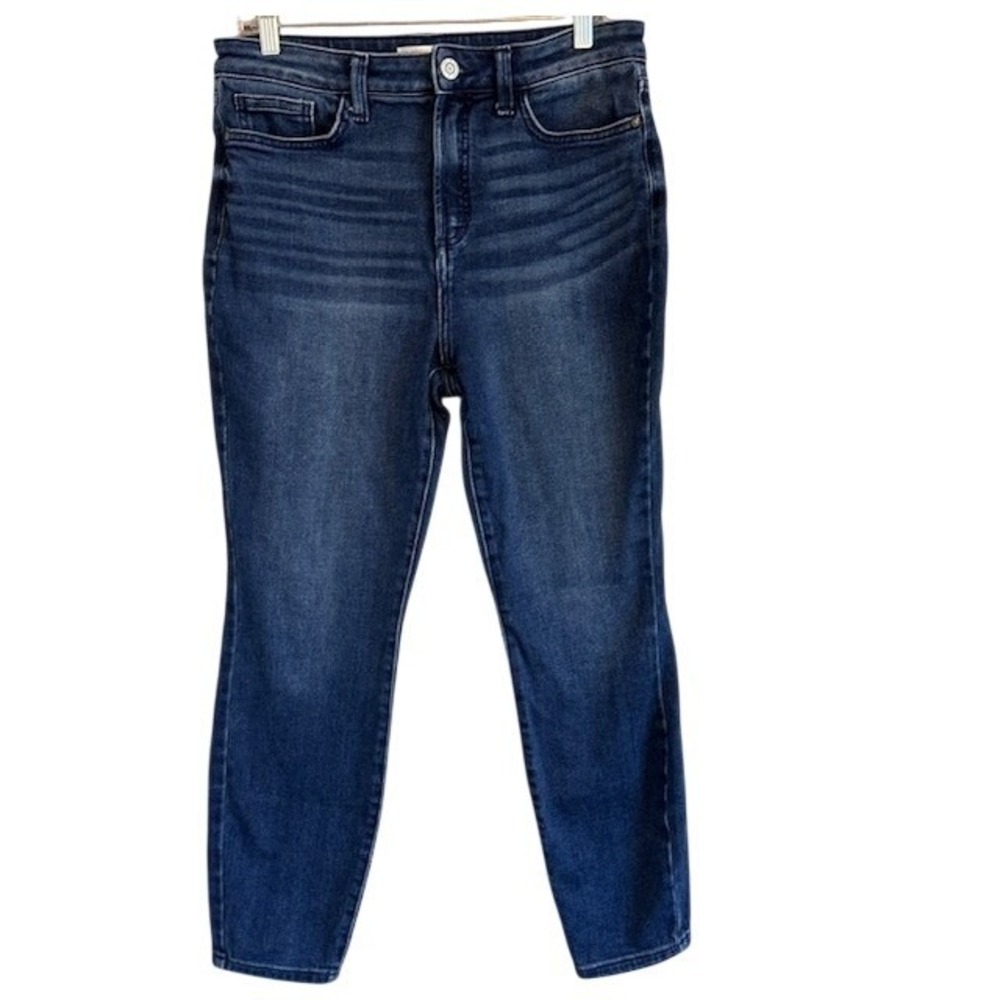 LC Lauren Conrad Women's Dark Wash Skinny Ankle‎ Stretch Jeans 10
